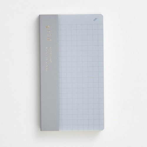isshoni. numbered MINI notebook grid / Daigo