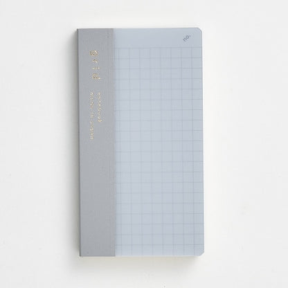 isshoni. numbered MINI notebook grid / Daigo