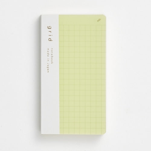 isshoni. numbered MINI notebook grid / Daigo