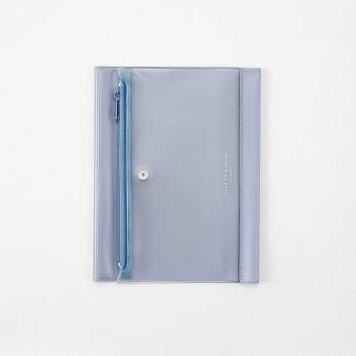 isshoni. Notebook cover with pencase (A5/B6) / Daigo