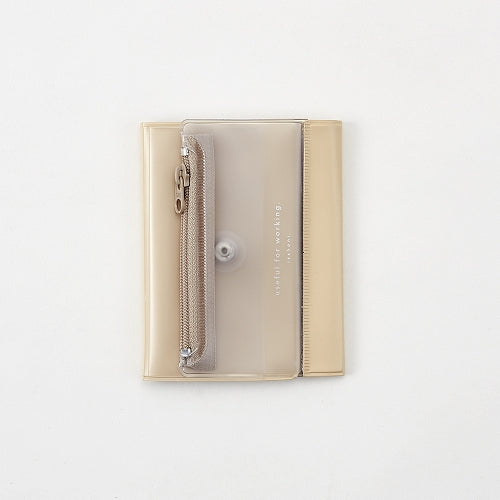 isshoni. card file + zipper case / Daigo
