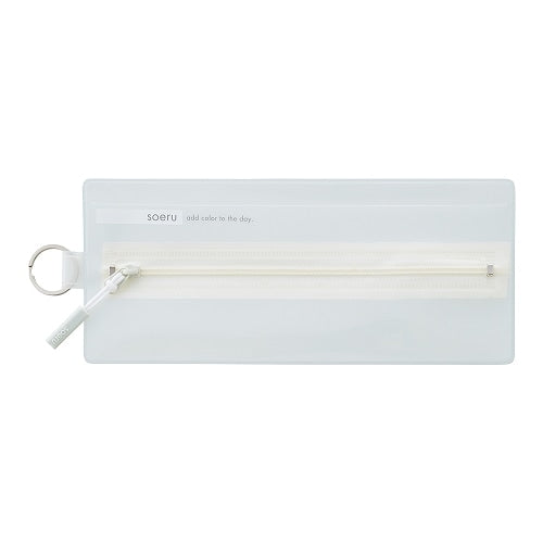 soeru center zip pencase / LIHIT LAB