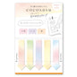Cocosasu Split Sticky Notes –Marumi no color / BEVERLY