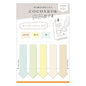 Cocosasu Split Sticky Notes –Marumi no color / BEVERLY