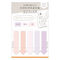 Cocosasu Split Sticky Notes –Marumi no color / BEVERLY