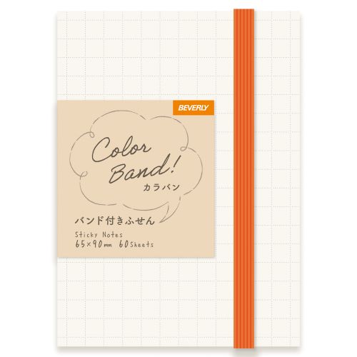 Colorband Grid Sticky Notes – 5mm, with Cover & Band