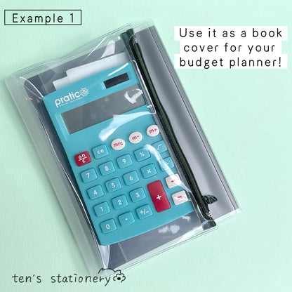 isshoni. Notebook cover with pencase (A5/B6) / Daigo
