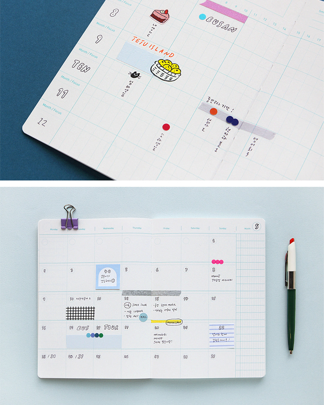6-Month Diary (One Third Cat Half Diary) / gongjang