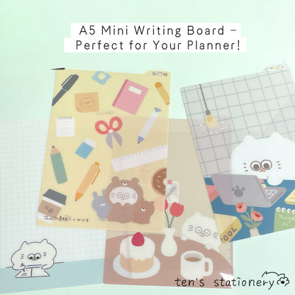 Mini writeing board (A5) / ten's stationery original