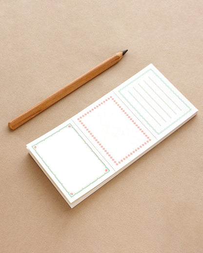 Nature Memo Pad (Tear-Off Perforated Memo Pad) / gongjang