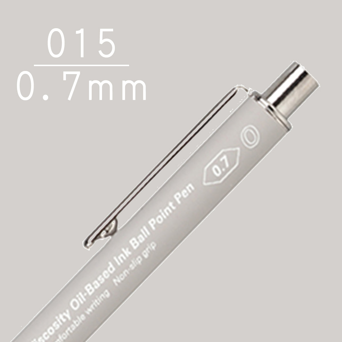 STALOGY 015 Low-Viscosity Oil-Based Ink Ball Point Pen (0.7mm) / Nitto