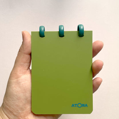 ATOMA A7 terra Refillable Notebook (made in 🇧🇪)