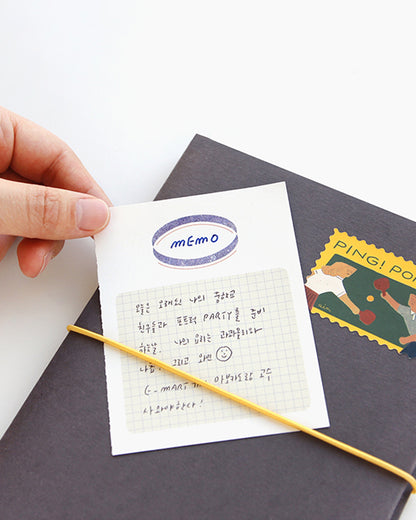 Index Memo Pad (Tear-Off Perforated Memo Pad) / gongjang