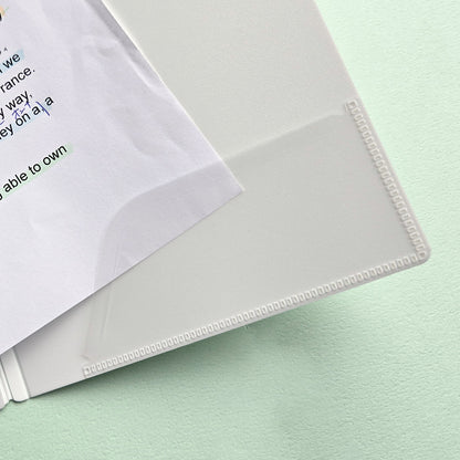 HOSSO Slim Hard Folder A4 Half-Size (KINGJIM)