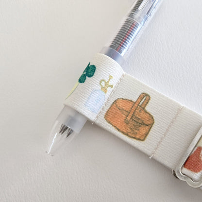 Adjustable Pen Band for A6–A5 Notebooks