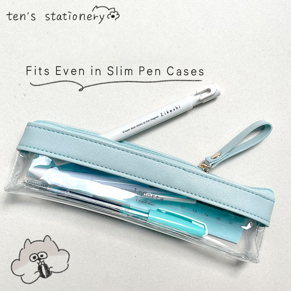 Pen-Type Magnetic Eraser Zikeshi / KUTSUWA