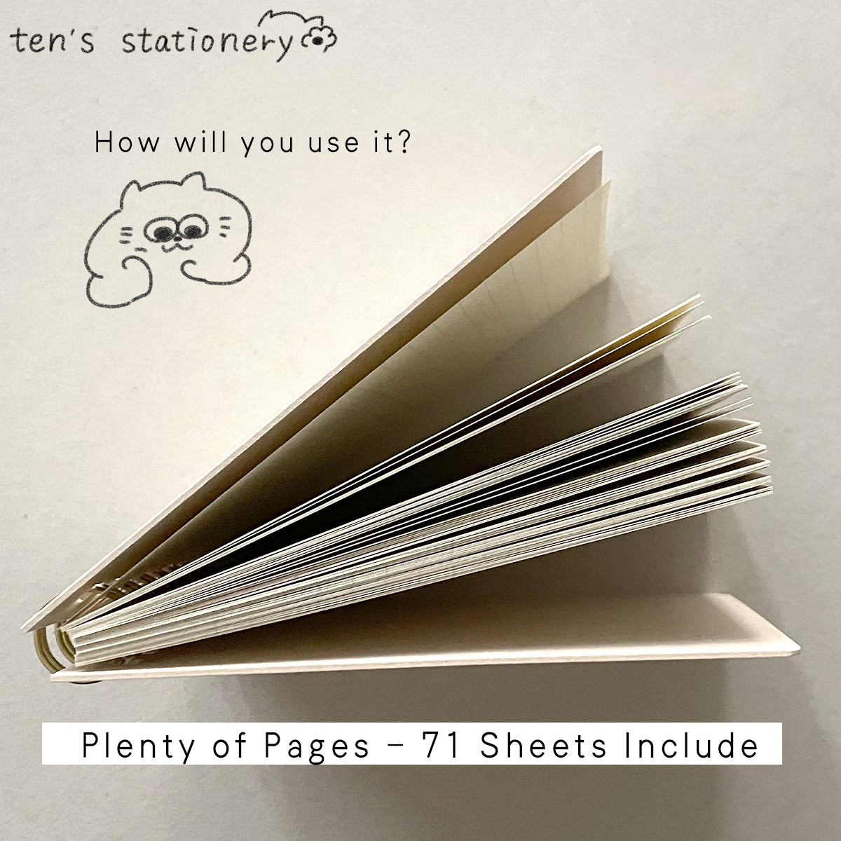 Eco-paper Spiral notebook / kohunkan kappansho