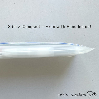 soeru center zip pencase / LIHIT LAB