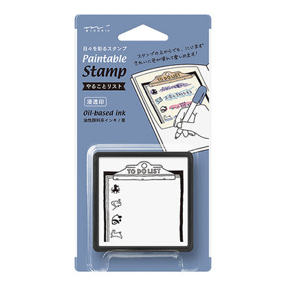 Todo stamp (pre-inked) / Midori