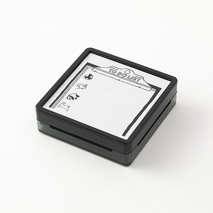 Todo stamp (pre-inked) / Midori
