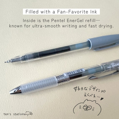 Cap-Knock Gel Pen 0.5mm