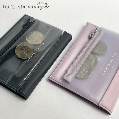 isshoni. card file + zipper case / Daigo