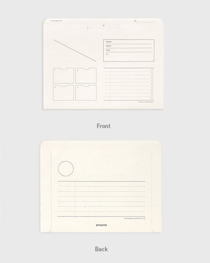 A5 Archiving file nature / gongjang