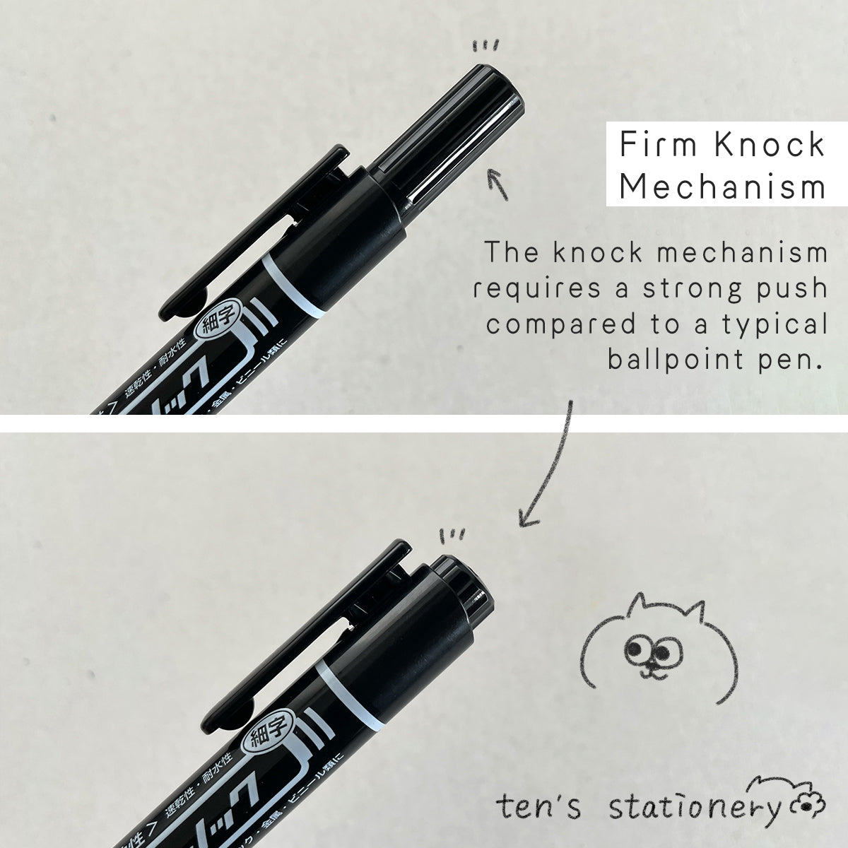 Fine-Tip Marker Mckee Knock / ZEBRA