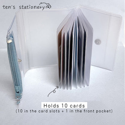 isshoni. card file + zipper case / Daigo
