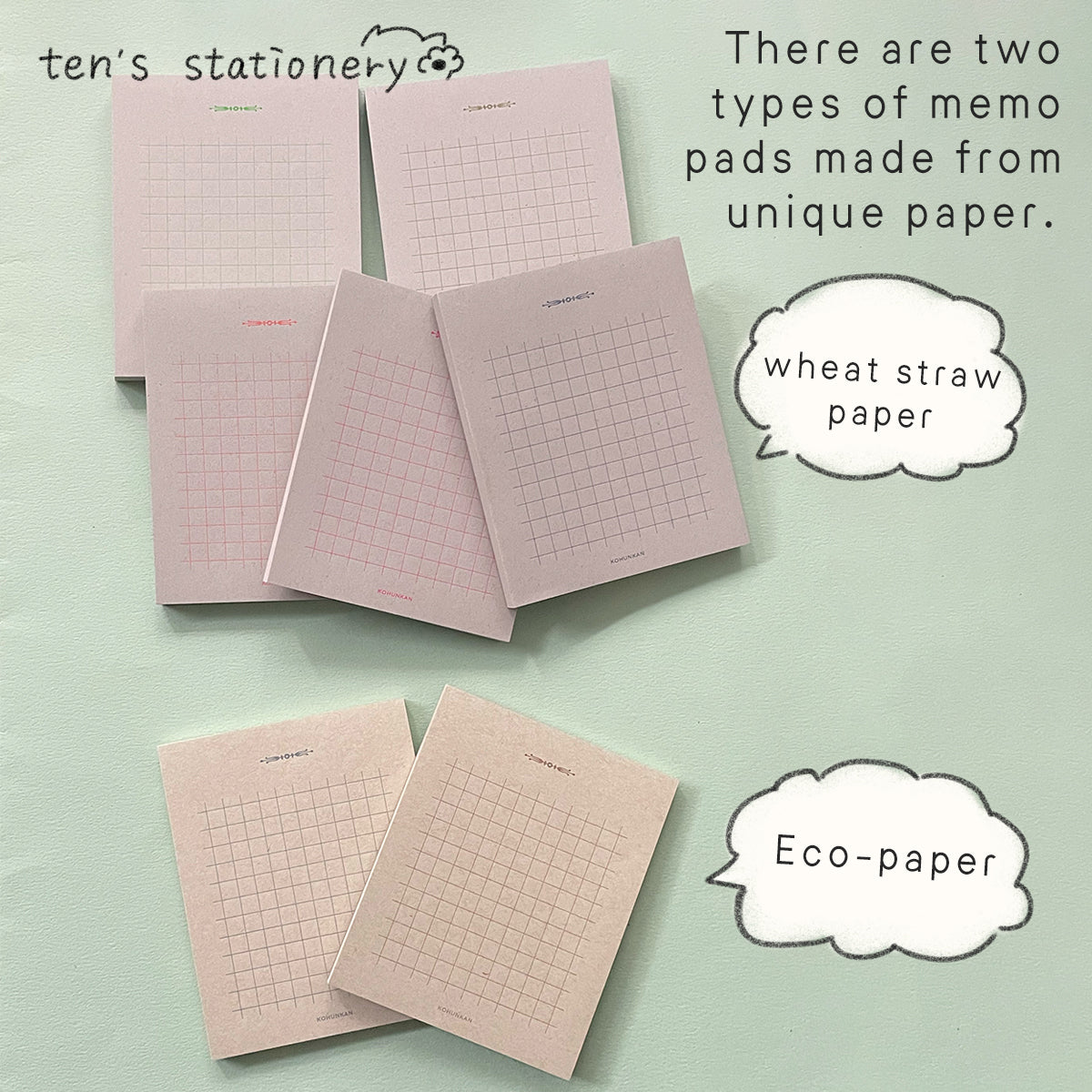 Eco-paper memopad / kohunkan kappansho