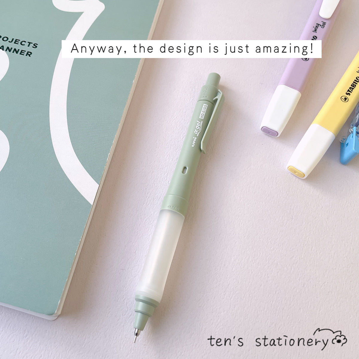 Uni α-gel switch mechanical pencil 0.5mm / uni