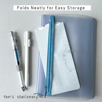 Foldable A4 Slim Cutting Mat for Mobile Use / Nakabayashi