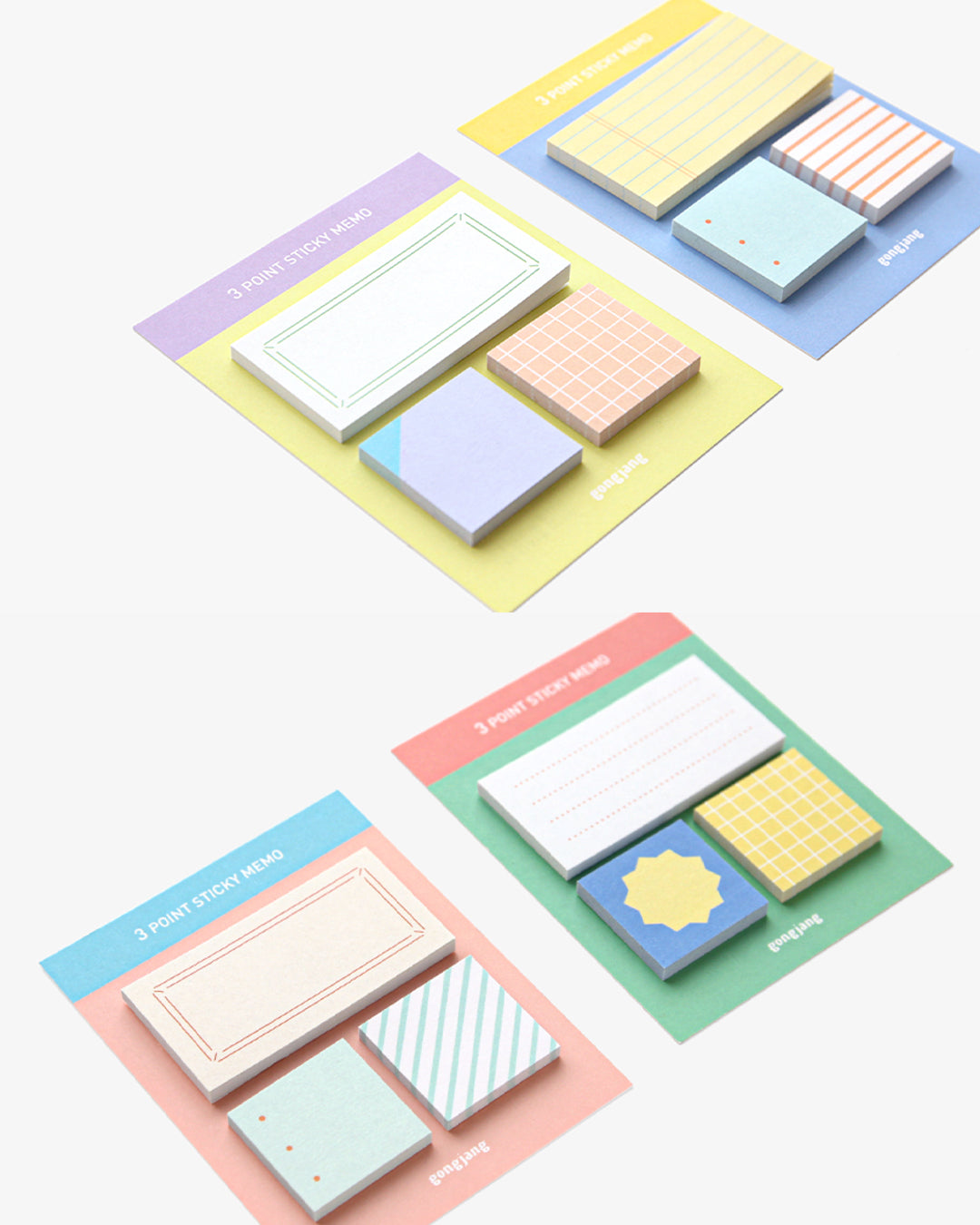 3 Point Sticky Memo (ver.2) / gongjang