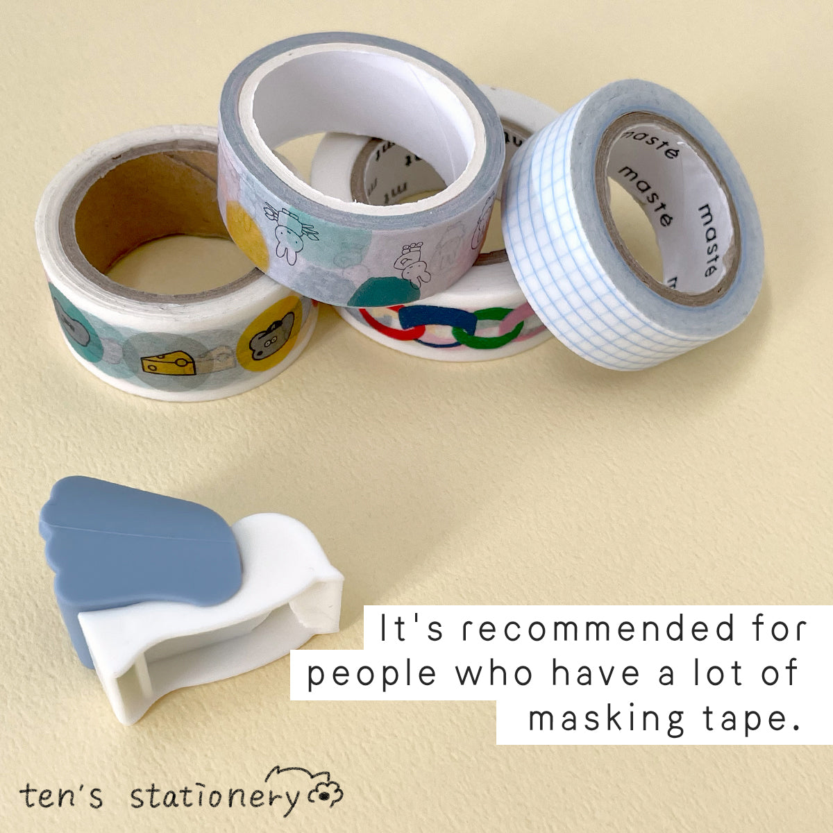 kiritoRING Thumb-Sized Masking Tape Cutter / sun-star