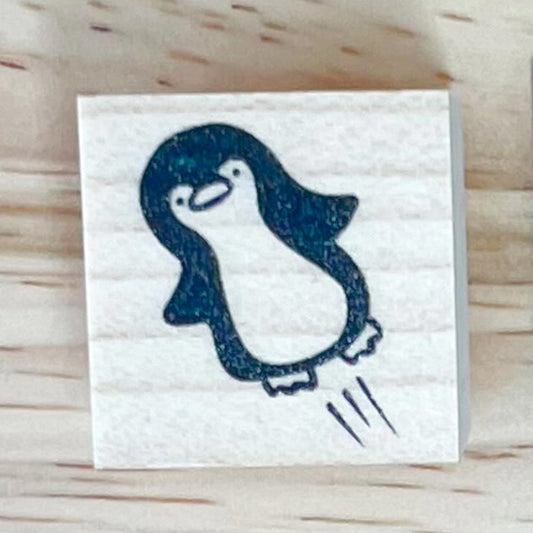 Flying penguin Stamp
