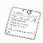 Telephone Message Note stamp (pre-inked) / Midori
