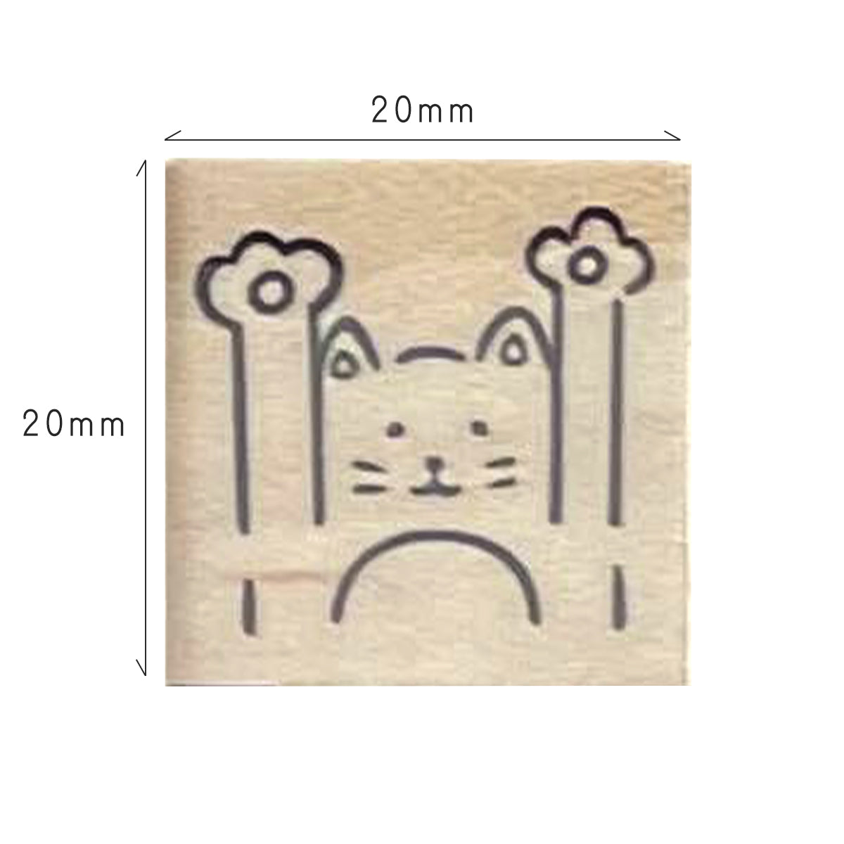 Paw Five Cat Stamp