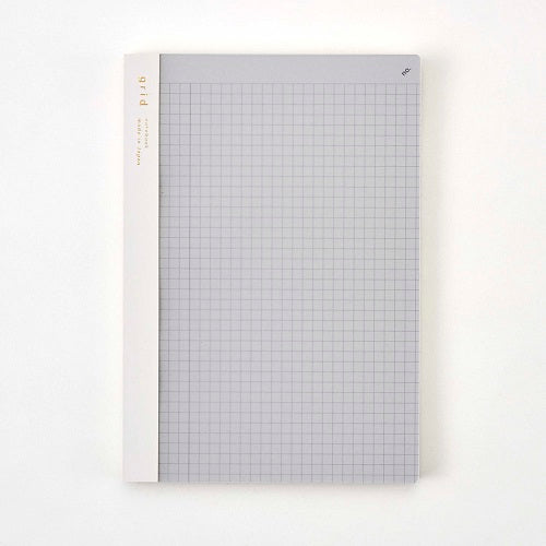 isshoni. numbered notebook grid Clear (B5/A5/B6) / Daigo