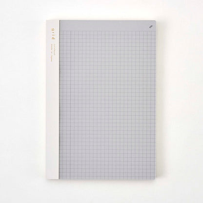 isshoni. numbered notebook grid Clear (B5/A5/B6) / Daigo