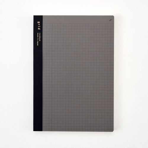 isshoni. numbered notebook grid Black (B5/A5/B6) / Daigo