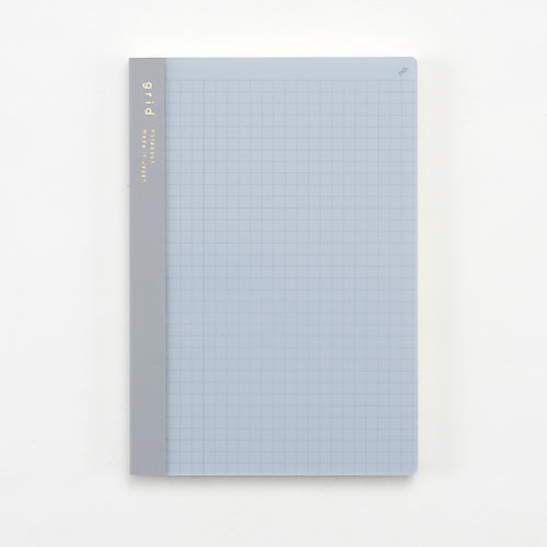 isshoni. numbered notebook grid Blue (B5/A5/B6) / Daigo