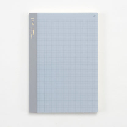 isshoni. numbered notebook grid Blue (B5/A5/B6) / Daigo