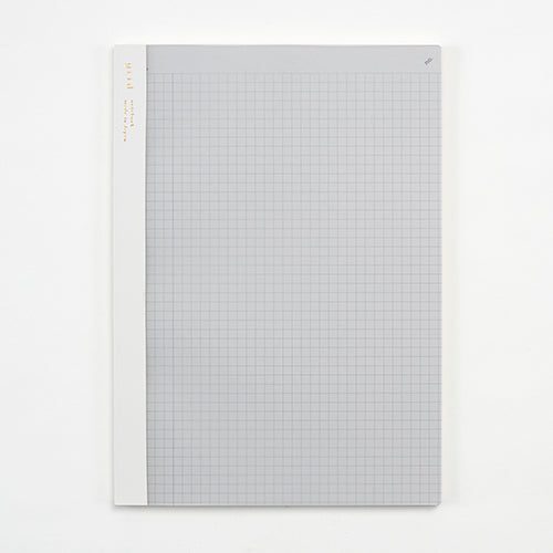 isshoni. numbered notebook grid Clear (B5/A5/B6) / Daigo