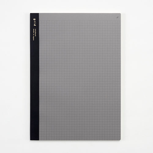 isshoni. numbered notebook grid Black (B5/A5/B6) / Daigo