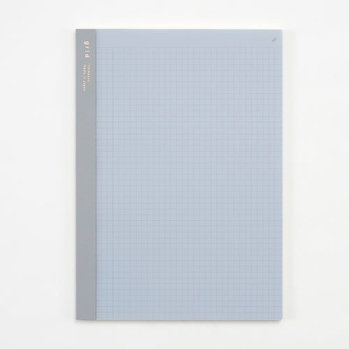 isshoni. numbered notebook grid Blue (B5/A5/B6) / Daigo