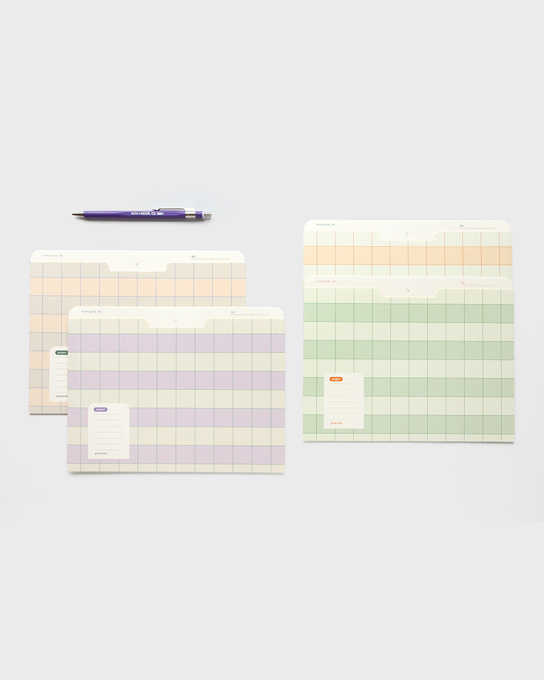 A5 Archiving File (Grid) / gongjang