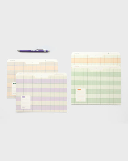 A5 Archiving File (Grid) / gongjang
