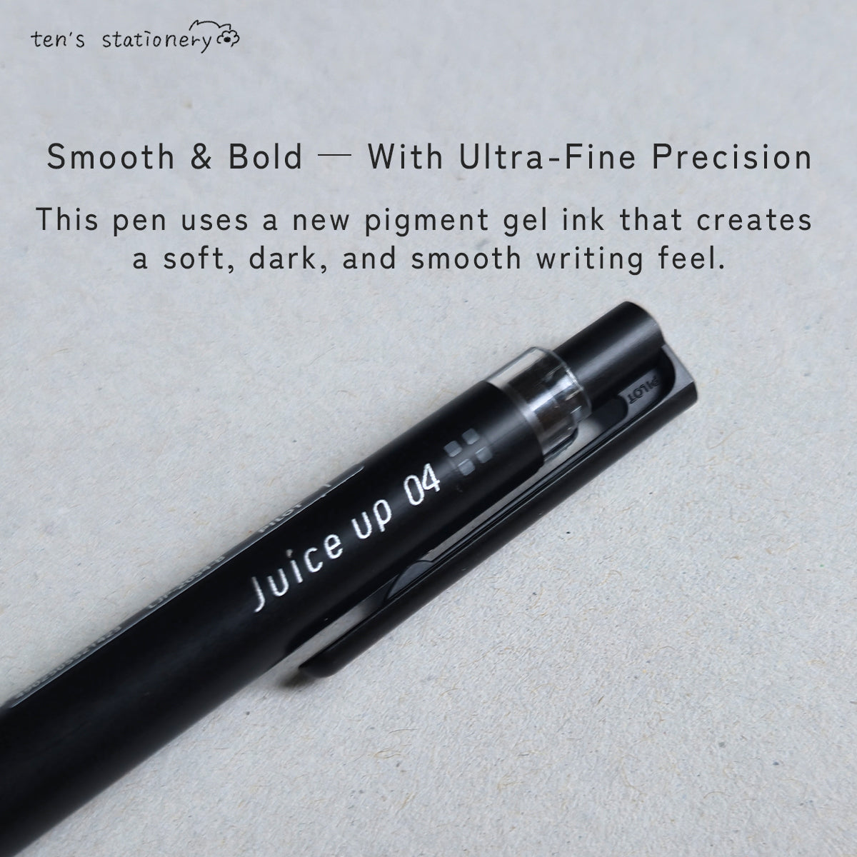 juice up 0.3mm 0.4mm 0.5mm black ballpoint pen / PILOT