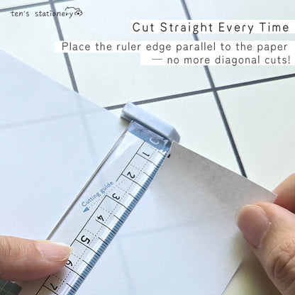 A4 to B5 Trim Ruler / KUTSUWA