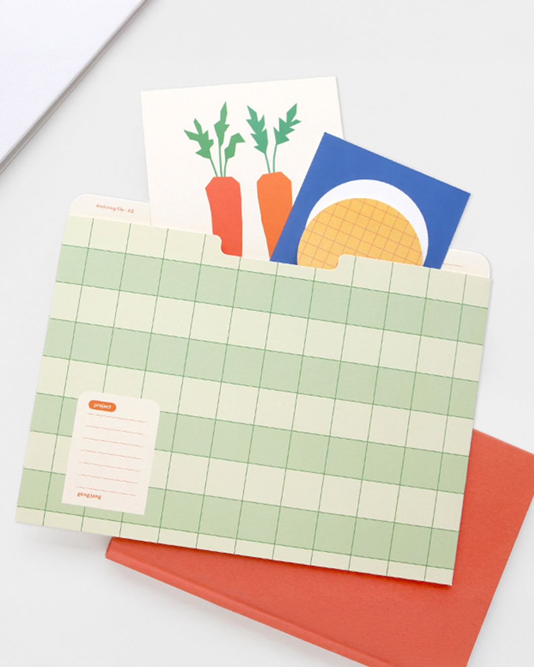 A5 Archiving File (Grid) / gongjang